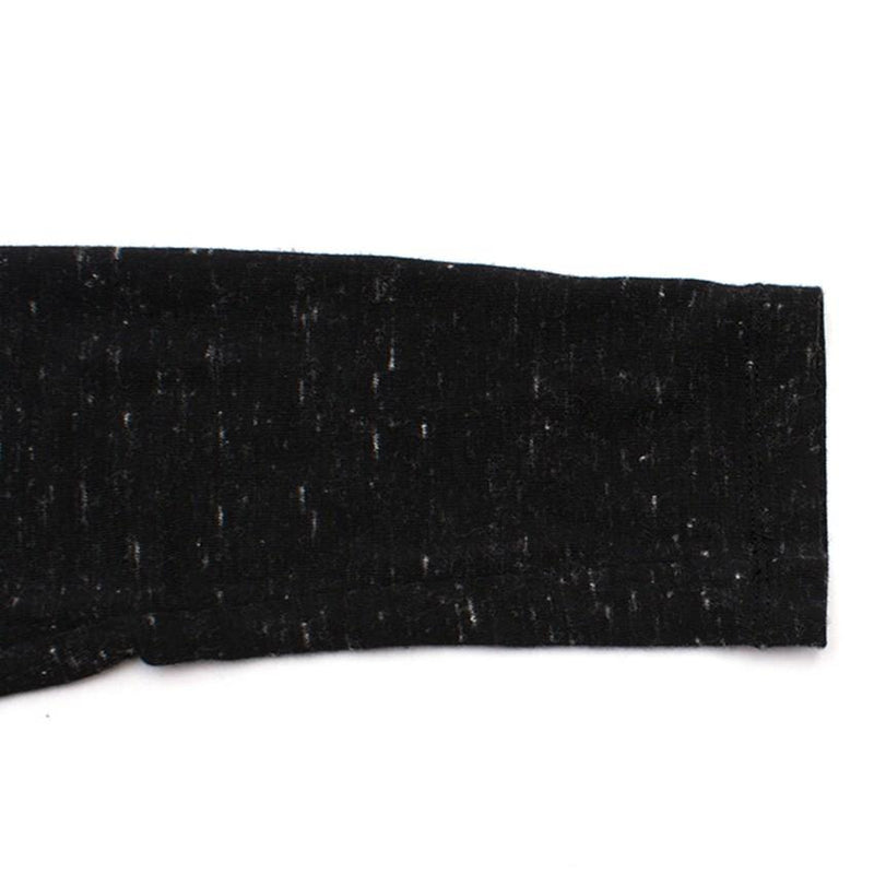 Donna Karan Black Speckled Twist Dress