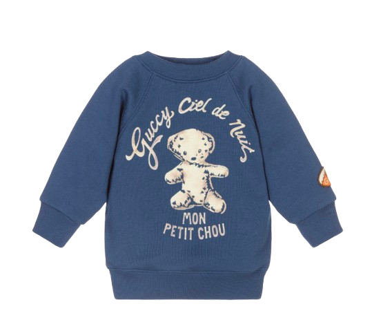 Gucci Boy's Blue Sweatshirt 3 yrs