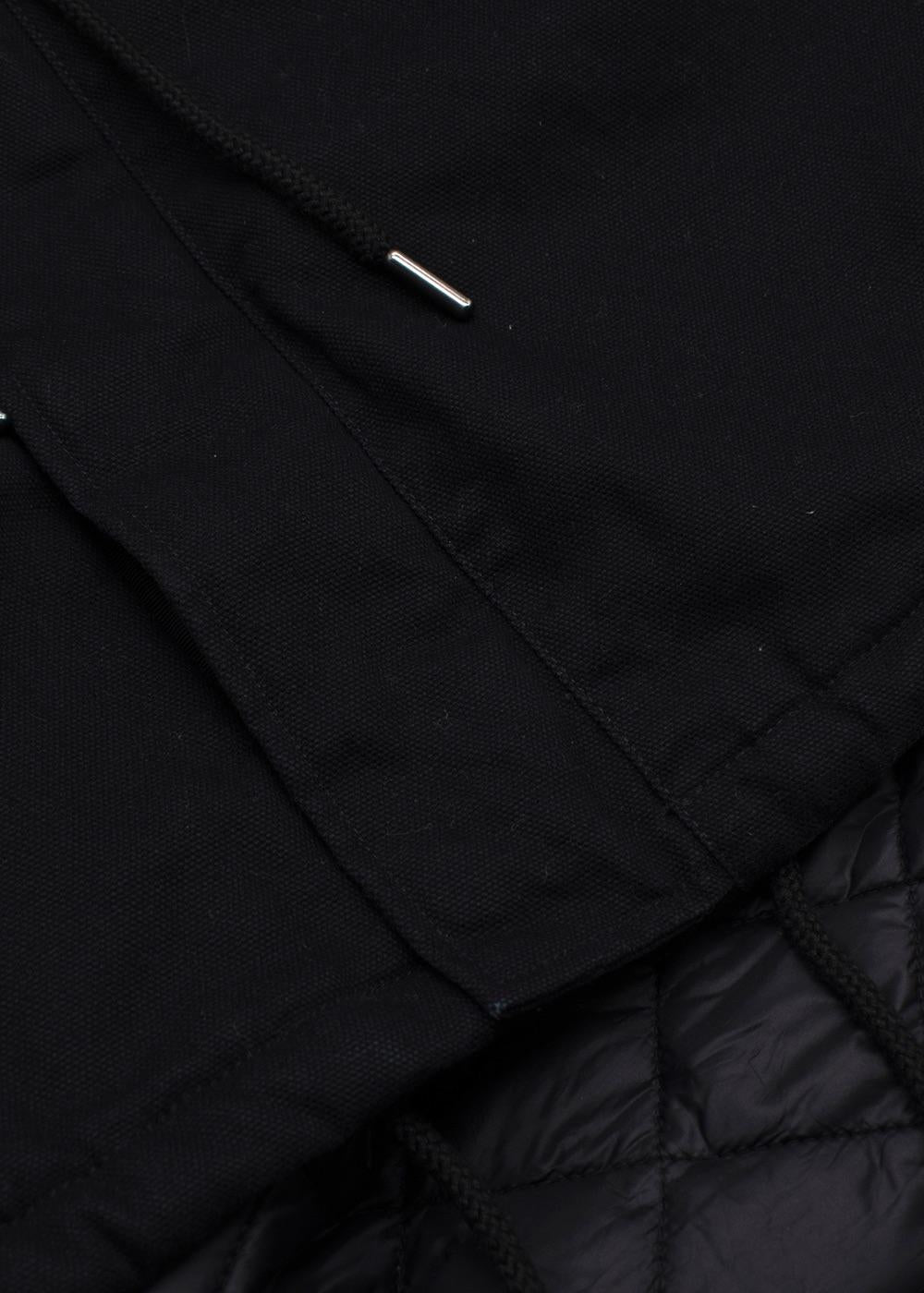 Carhartt x Wardrobe NYC Black Parka Coat
