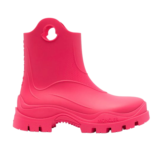 Fuschia Rubber Short Wellies