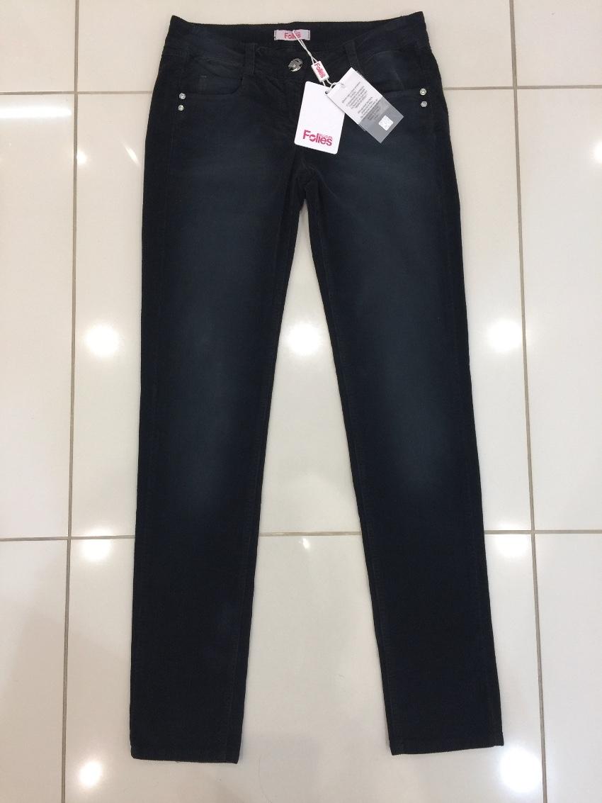 Blumarine Black Corduroy Trousers
