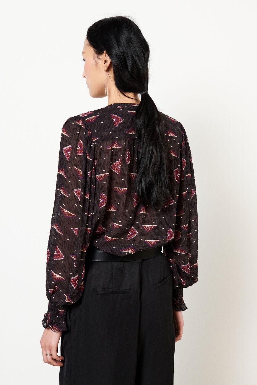 Printed Cathel Blouse