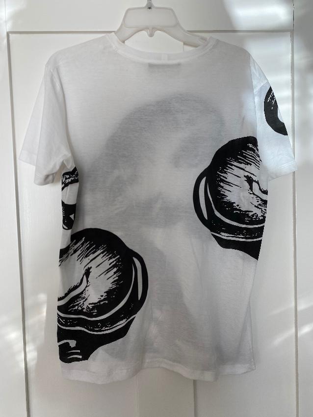 Valentino Black & White Printed T-Shirt