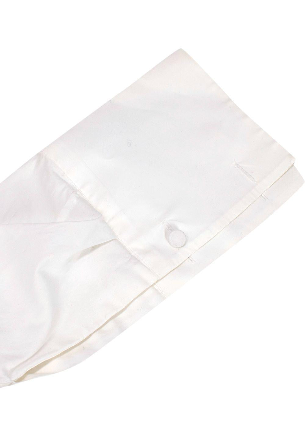 Prada White Classic Dress Shirt
