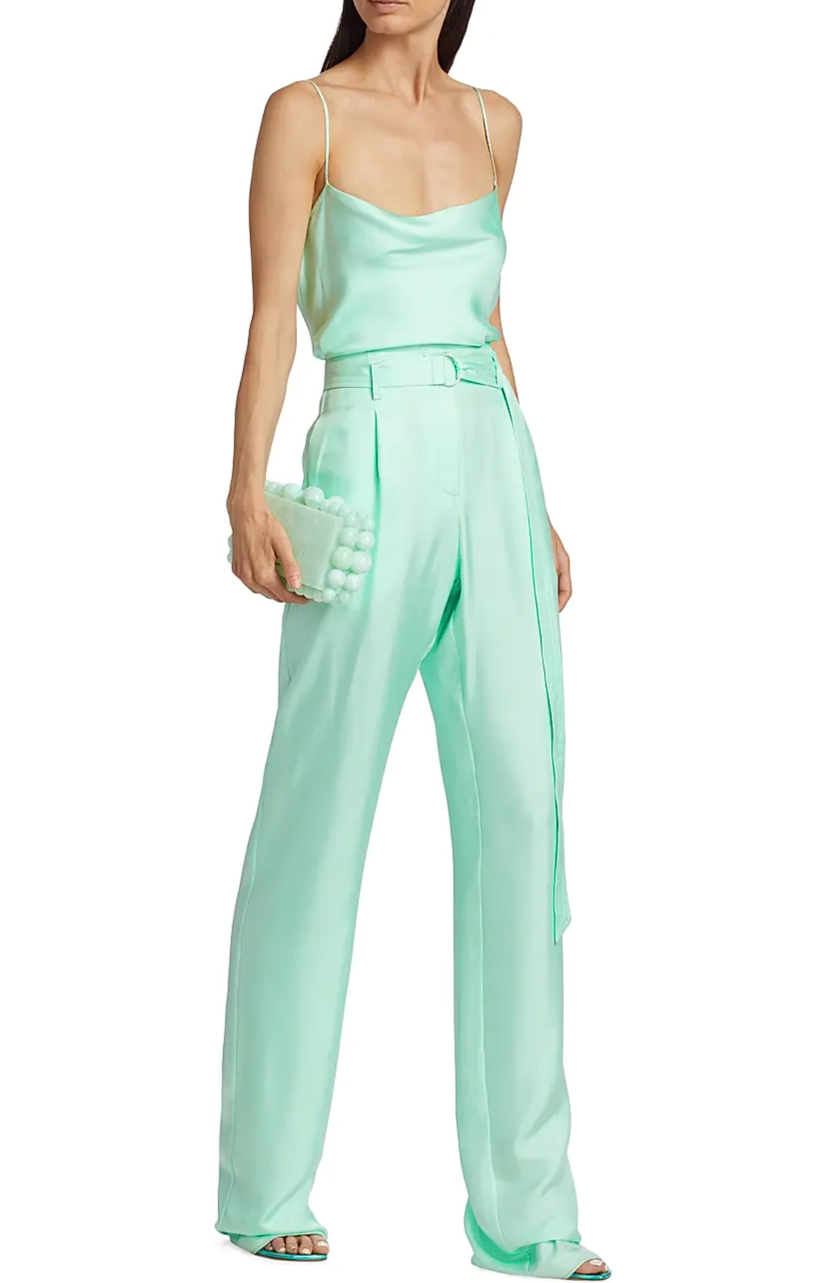 LaPointe  Silk Cowlneck Camisole