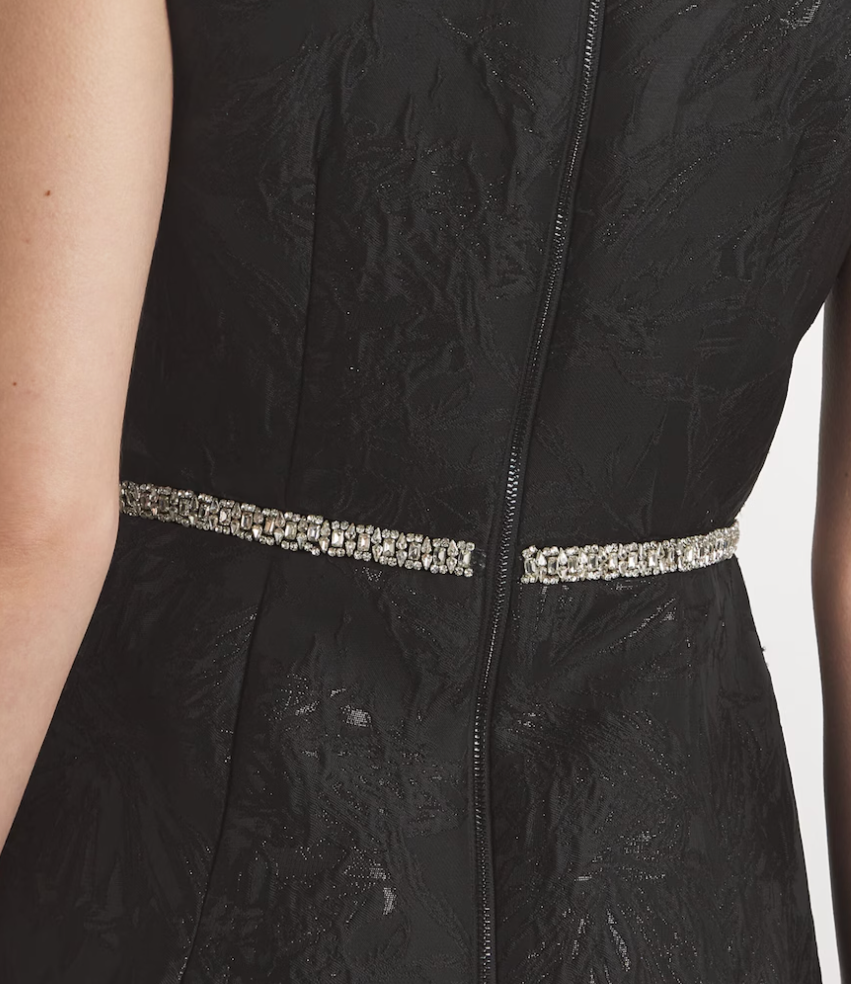 Alice+Olivia Embellished Ellis Mini Dress