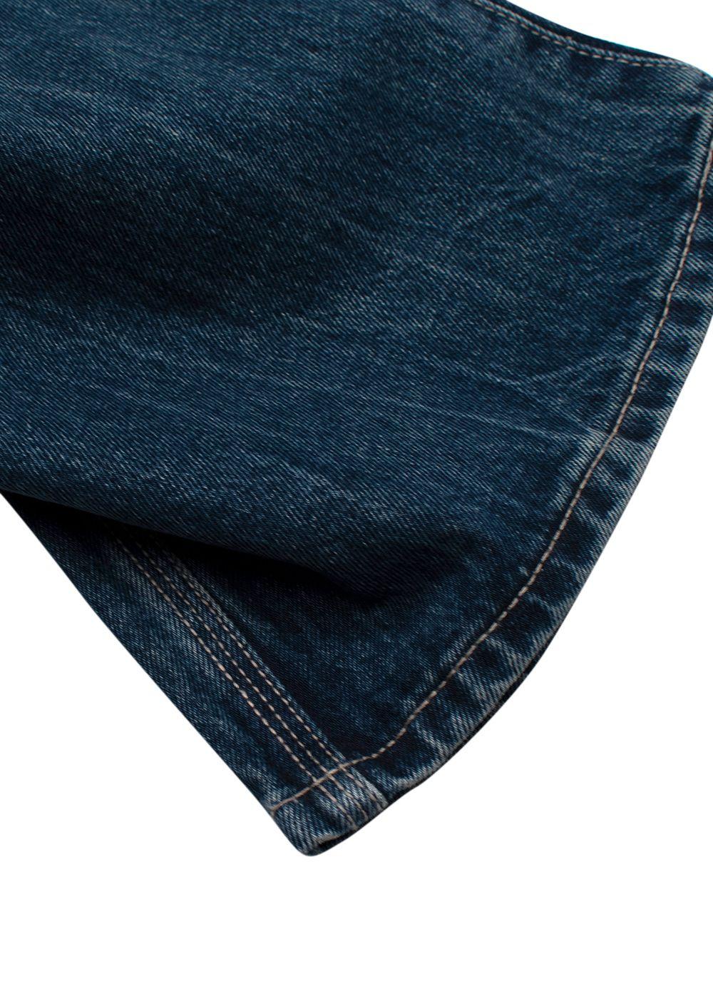 DL 1961 Taylor Barrel Dark Blue Ultra High Rise Jeans