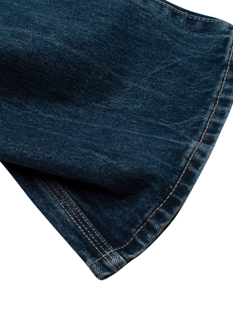 DL 1961 Taylor Barrel Dark Blue Ultra High Rise Jeans