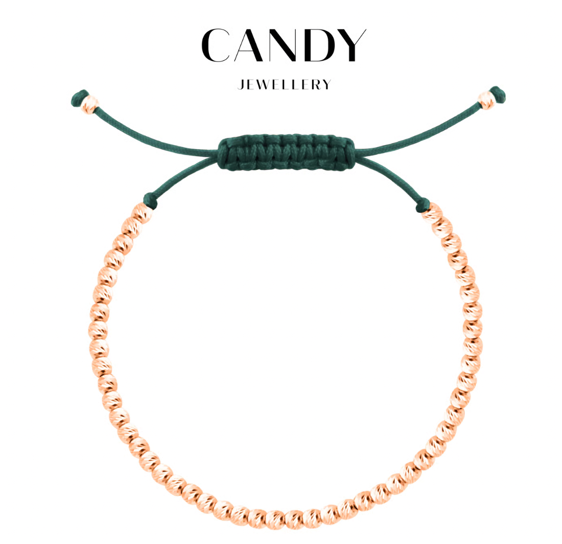 Candy Original Green Rose Gold  Bracelet