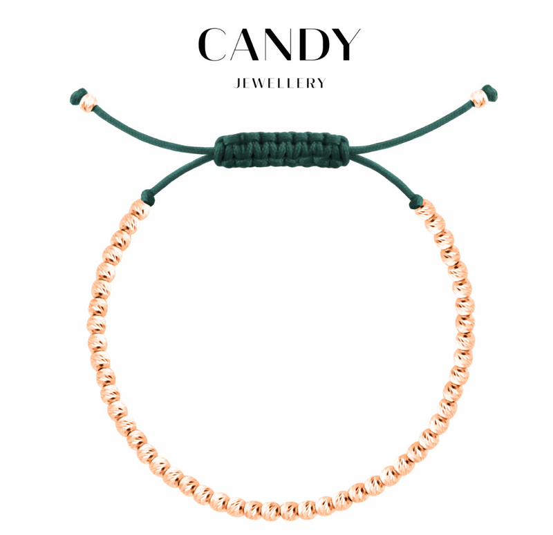 Candy Original Green Rose Gold  Bracelet