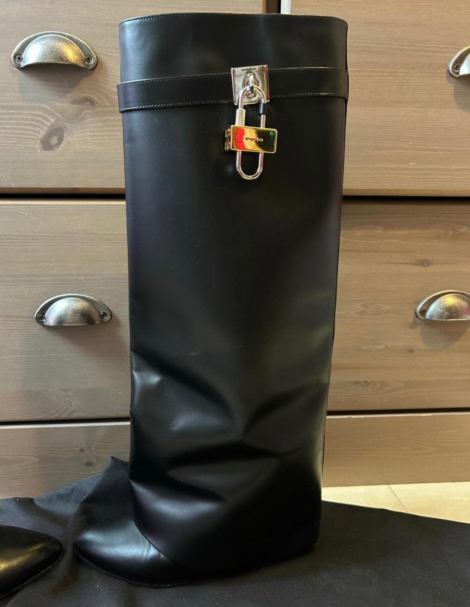 Givenchy Black Shark Boots