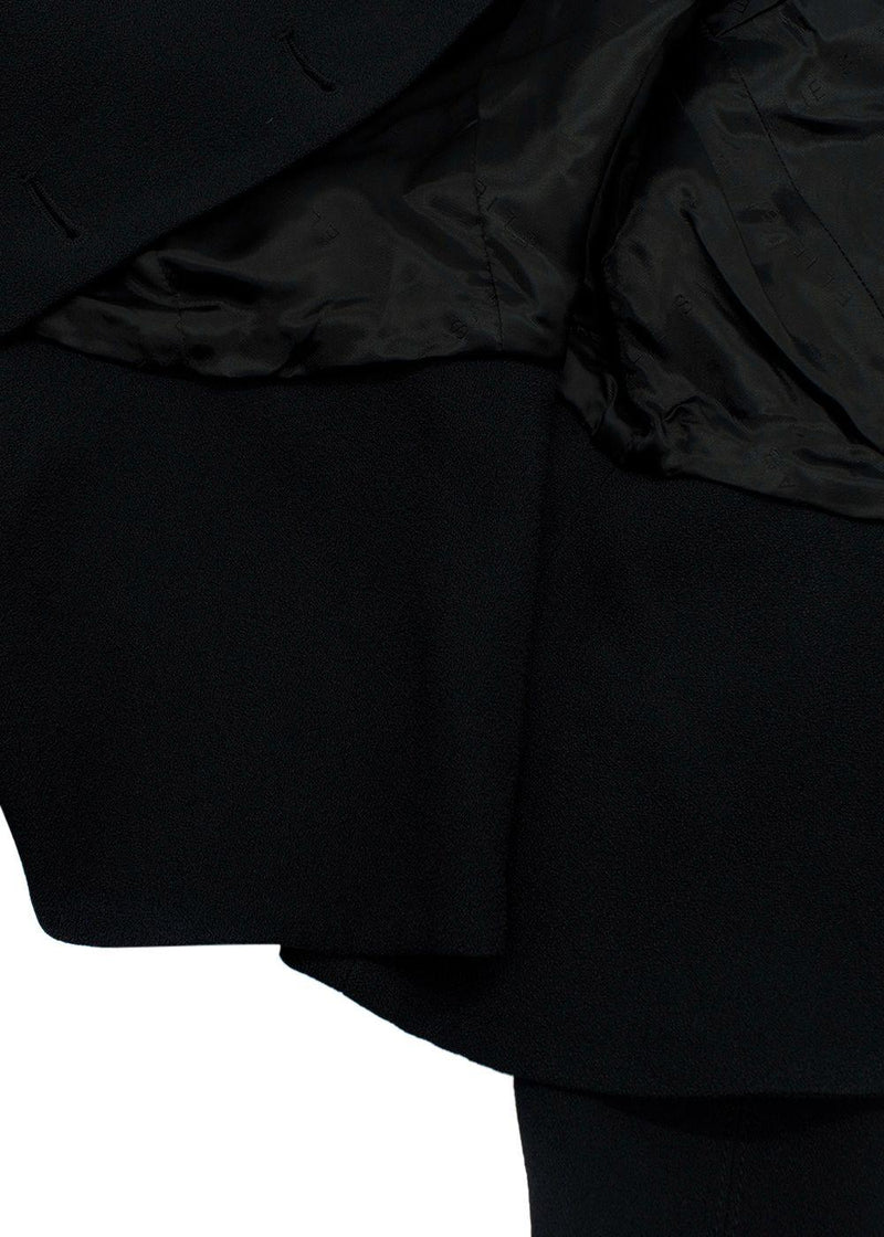 Elie Saab Black Peplum Jacket