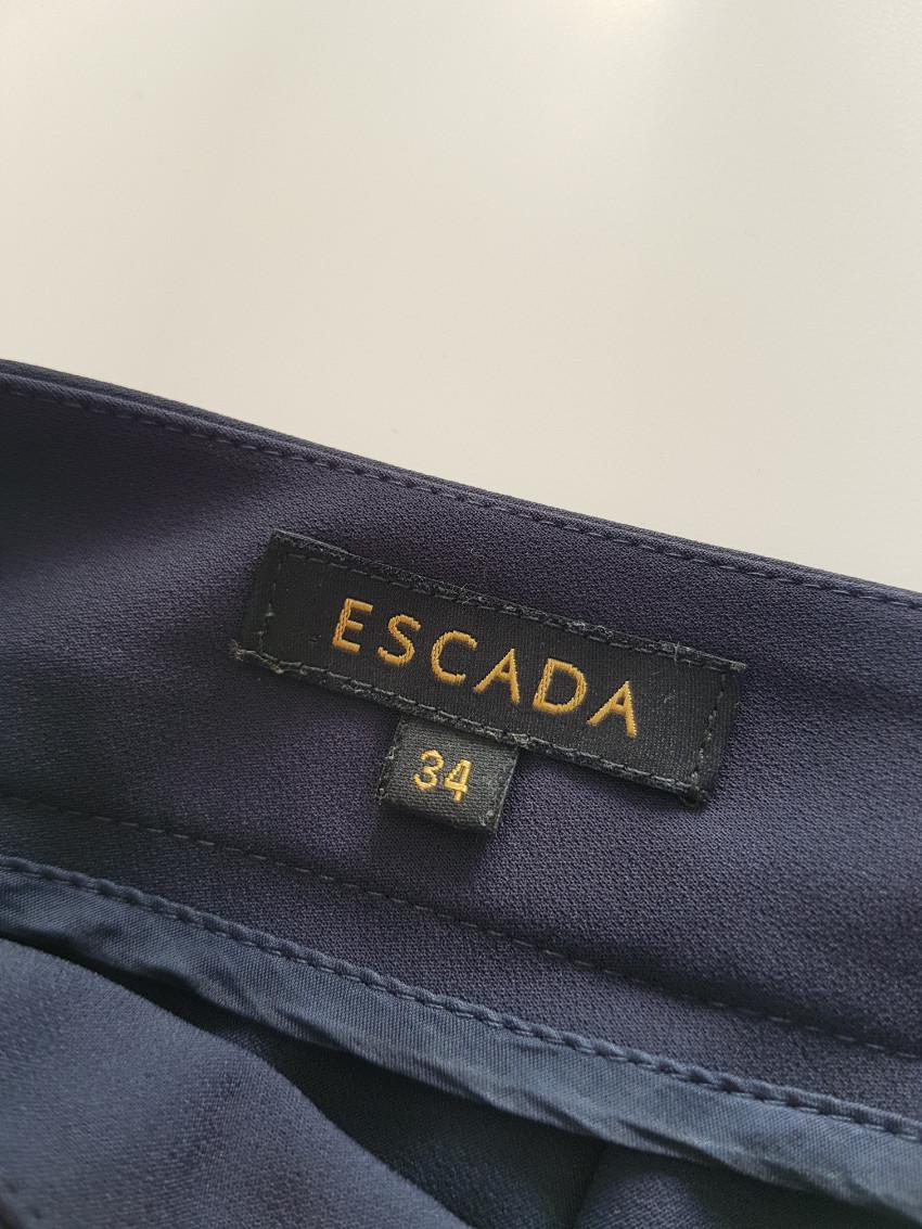 Escada Blue Tailored Pants