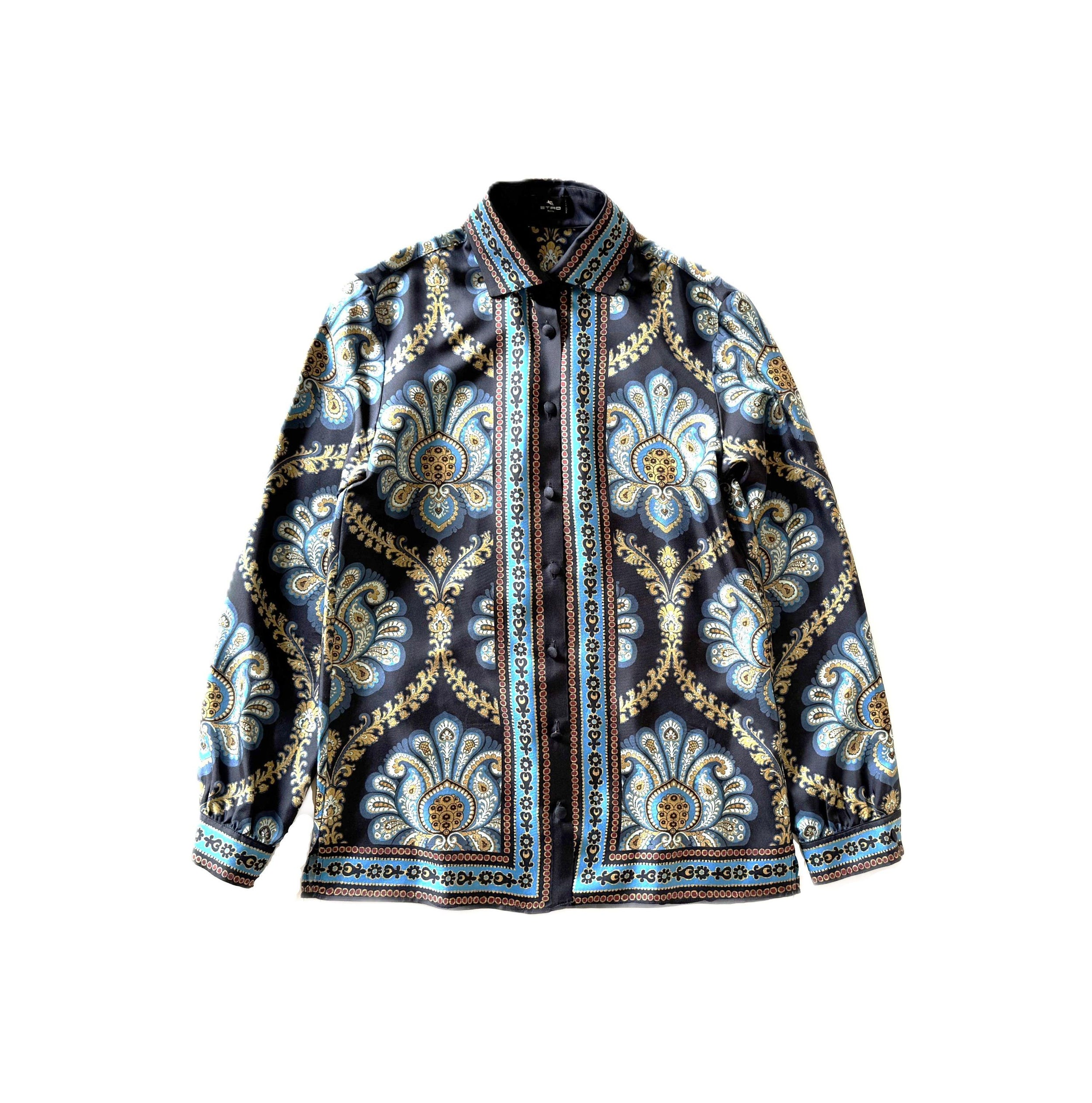 Etro Printed Silk Blouse