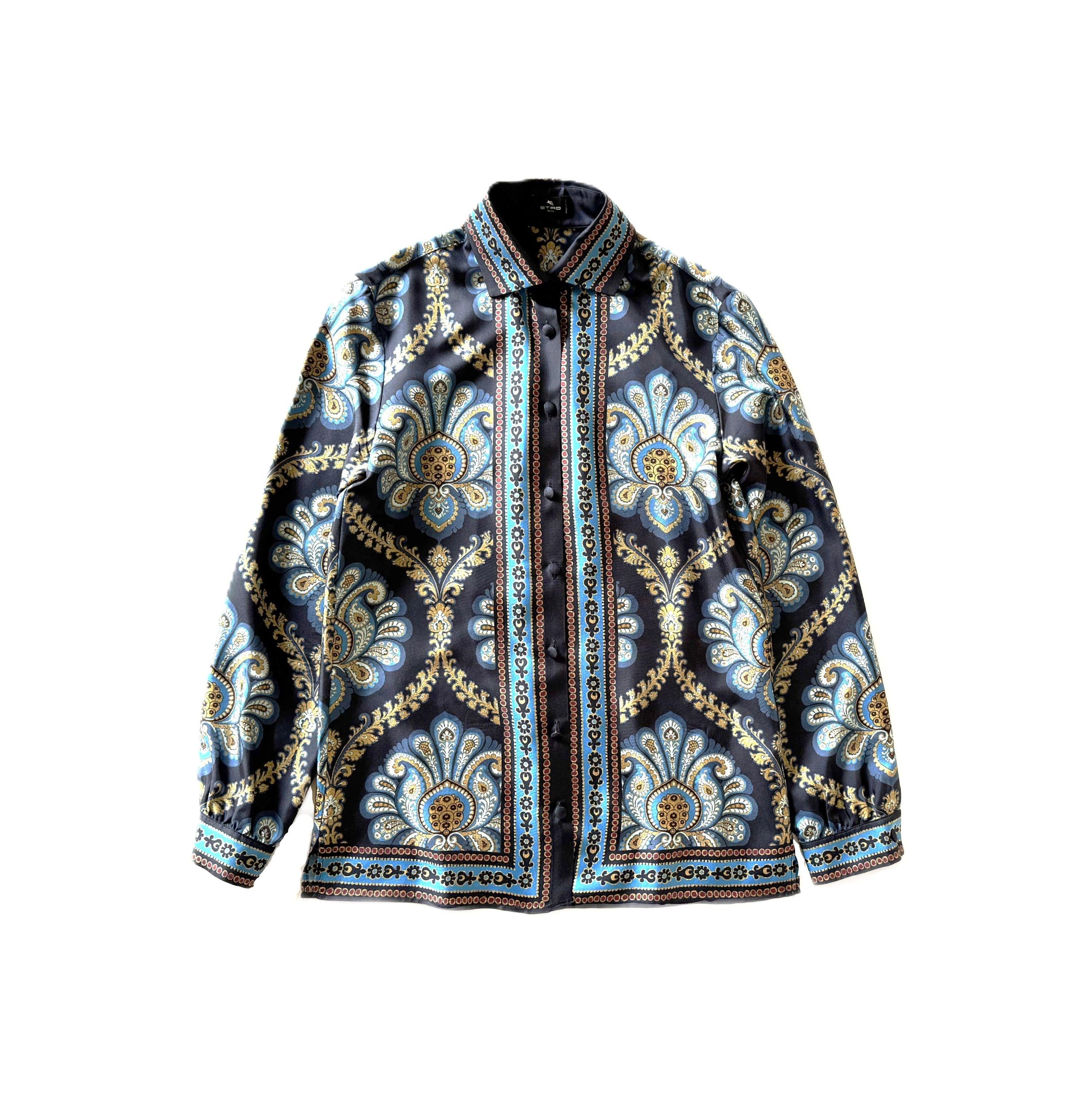 Etro Printed Silk Blouse