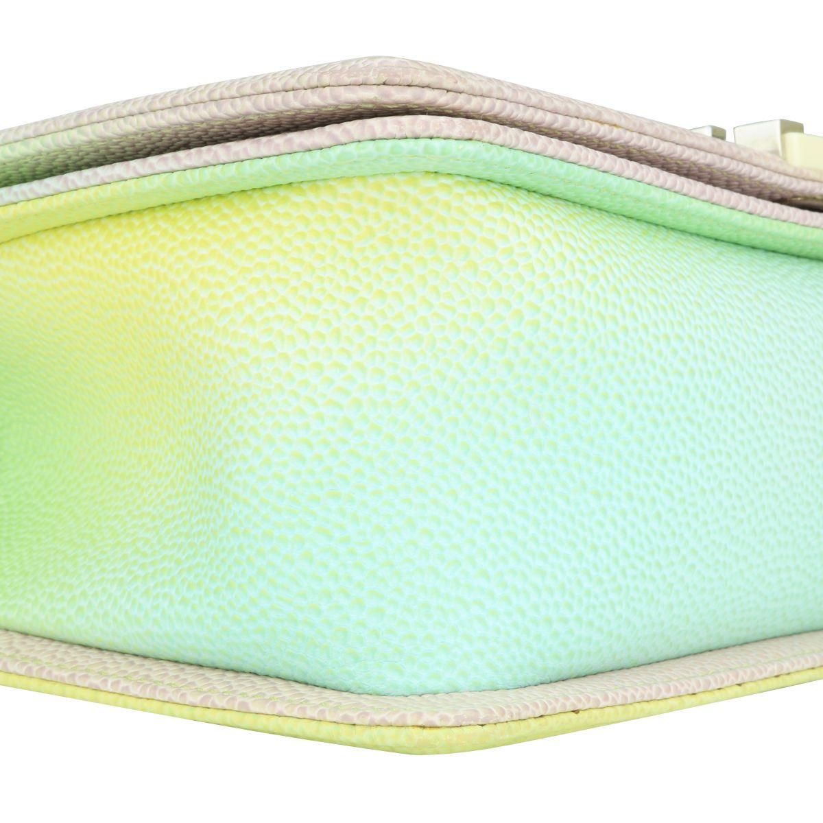 Chanel Rainbow Caviar Boy Bag