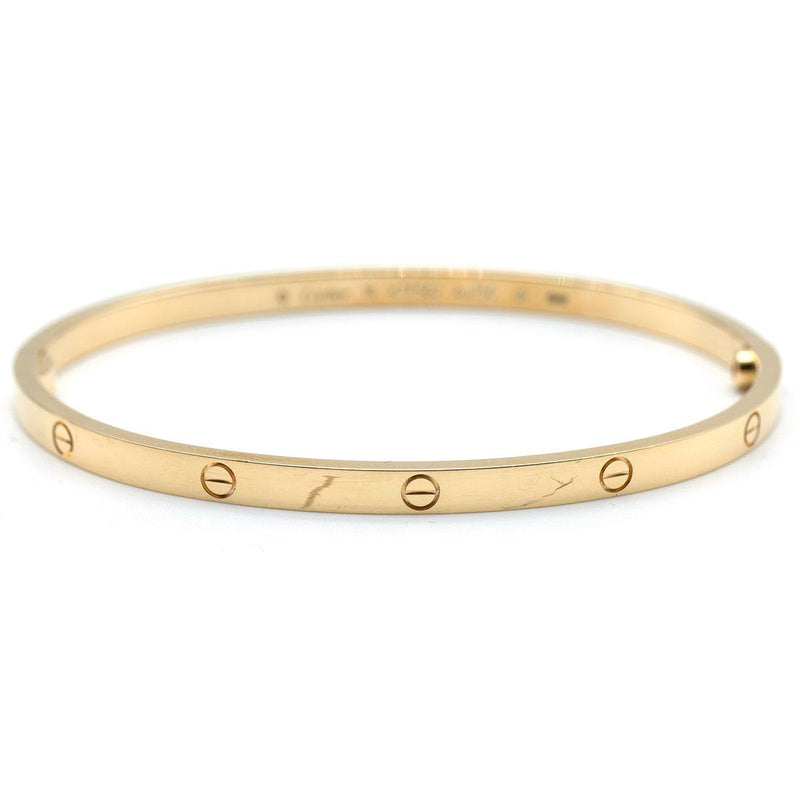 Cartier LOVE bracelet, Small Model 18 With Box
