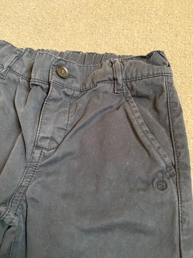 Gucci Kids Navy Chinos