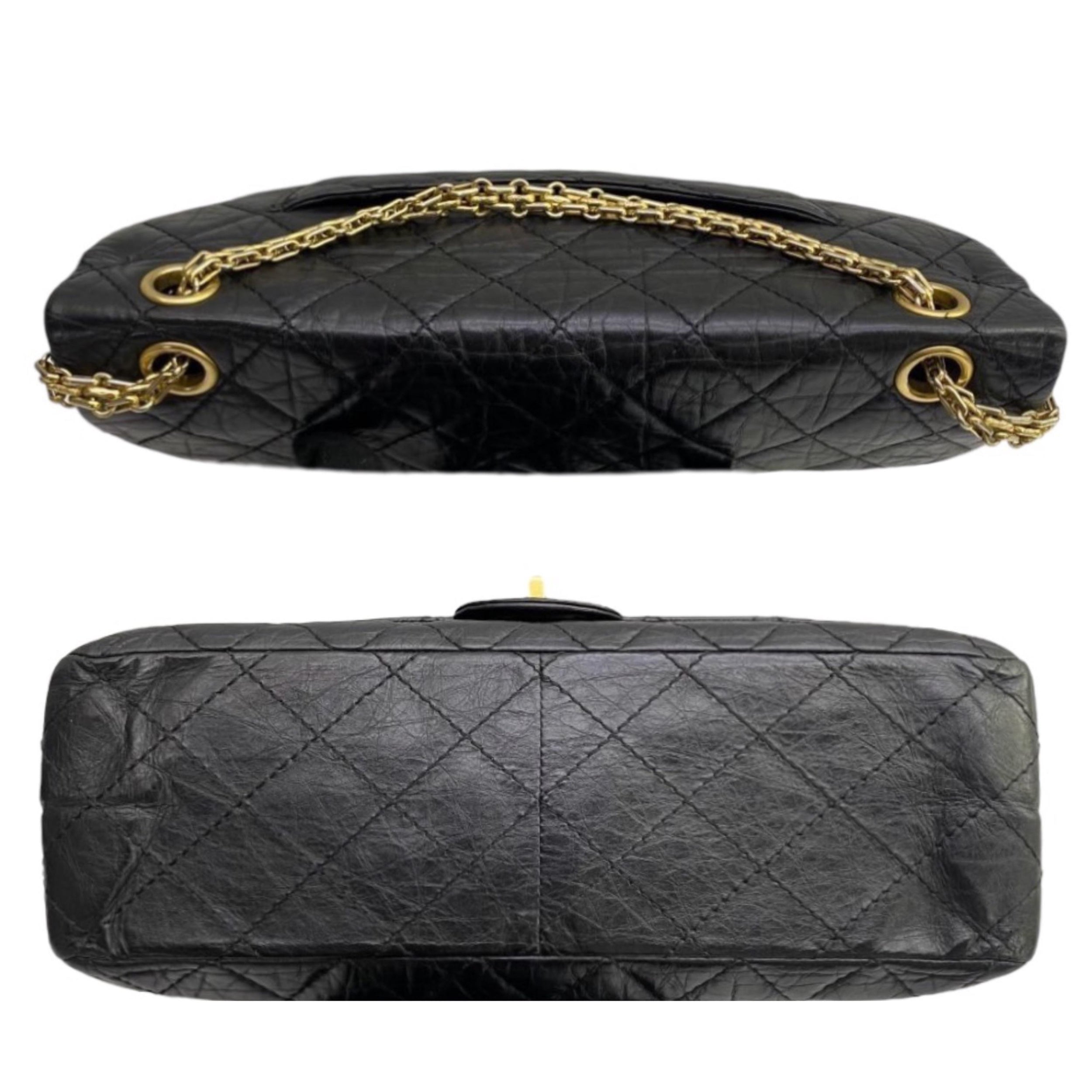 Chanel Black 2.55 Reissue Shoulder Bag