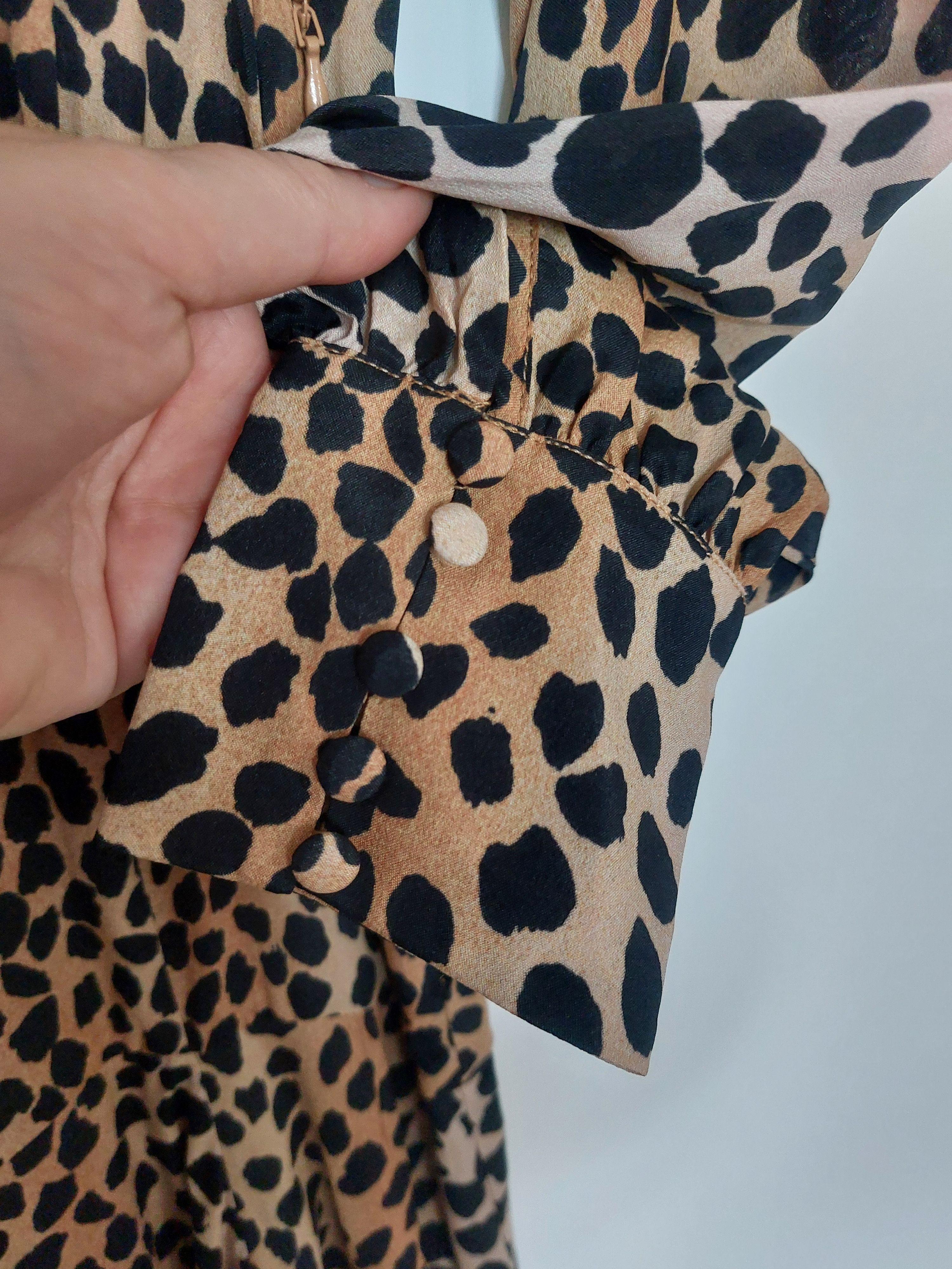 Rixo Leopard Print Elsa Dress