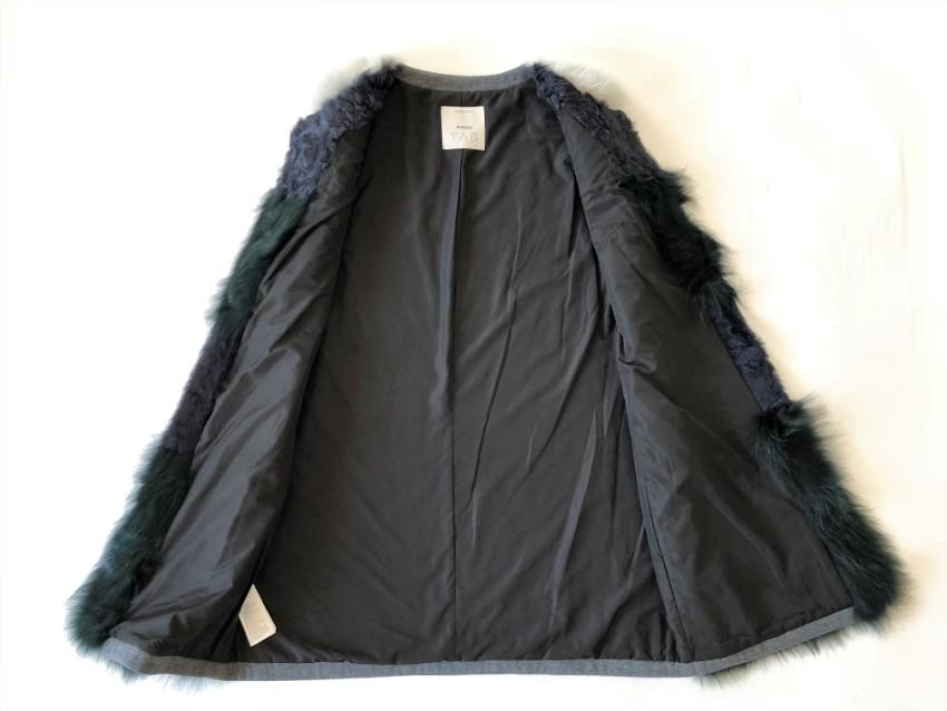 Pinko patchwork fur vest