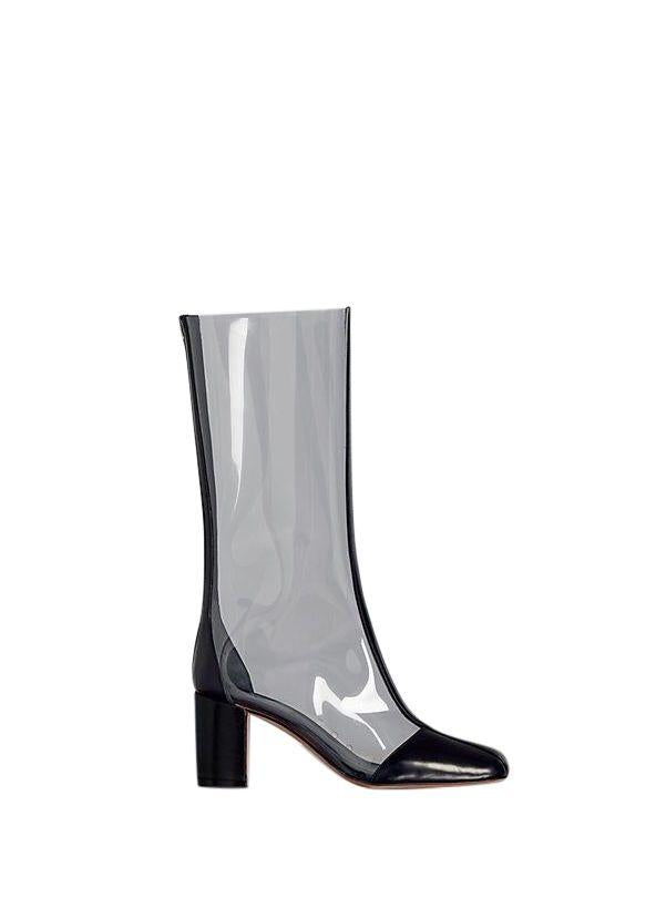Phoebe Philo Leather trimmed PVC Boots