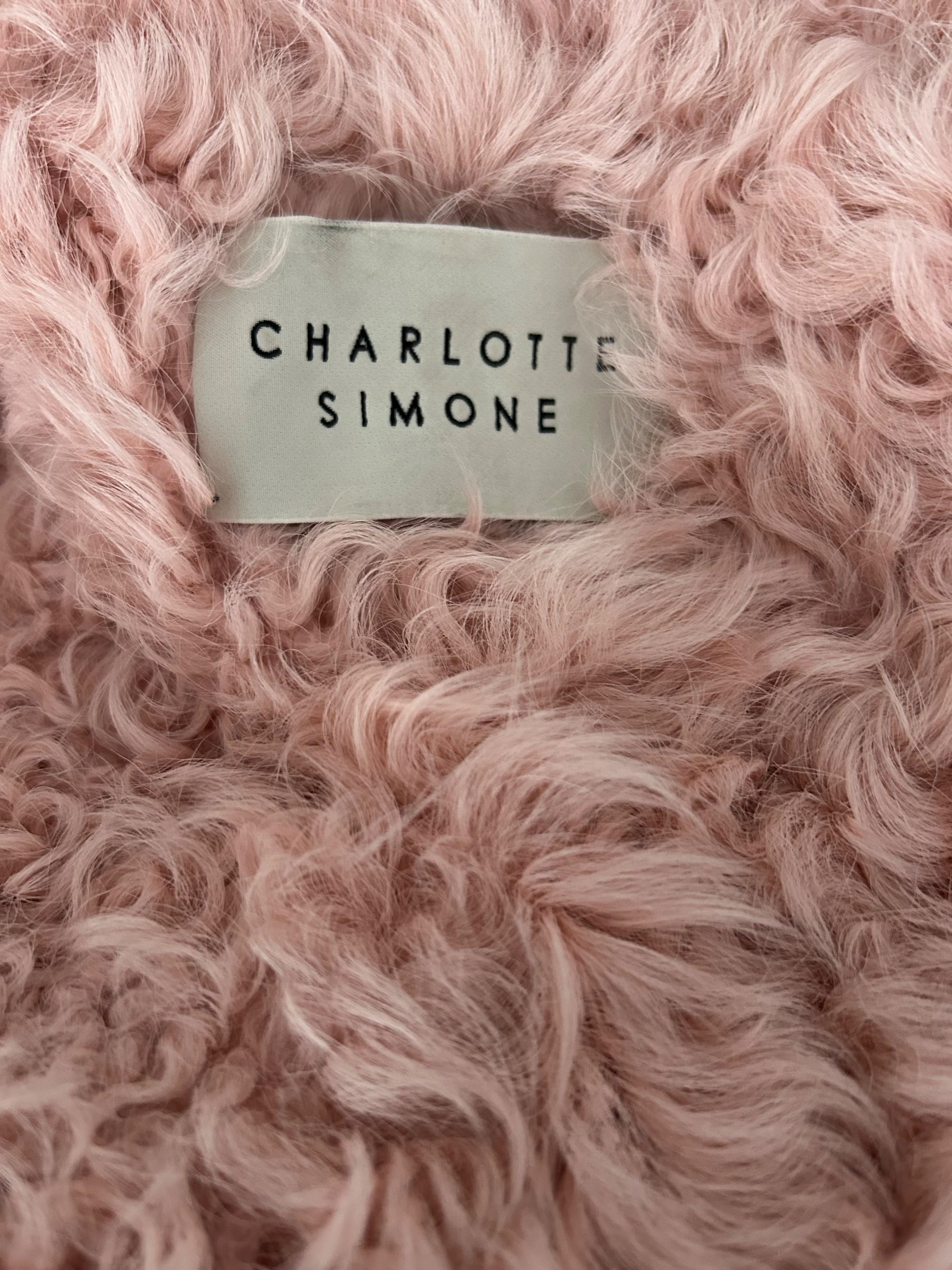 Charlotte Simone Black Bowie Leather Jacket