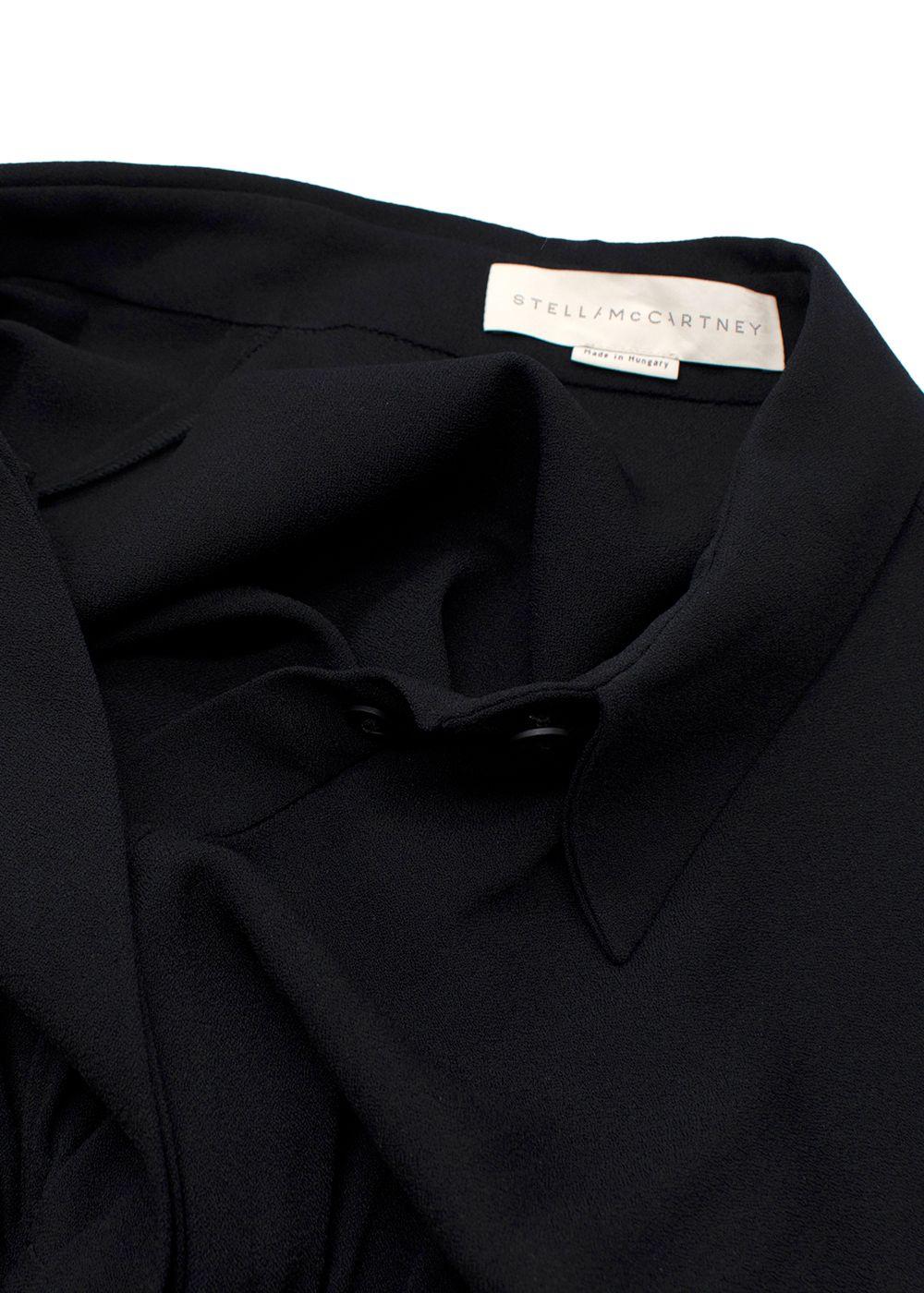 Stella McCartney Belted Black Jumpsuit