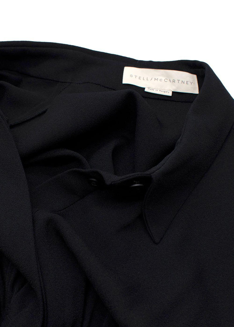 Stella McCartney Belted Black Jumpsuit