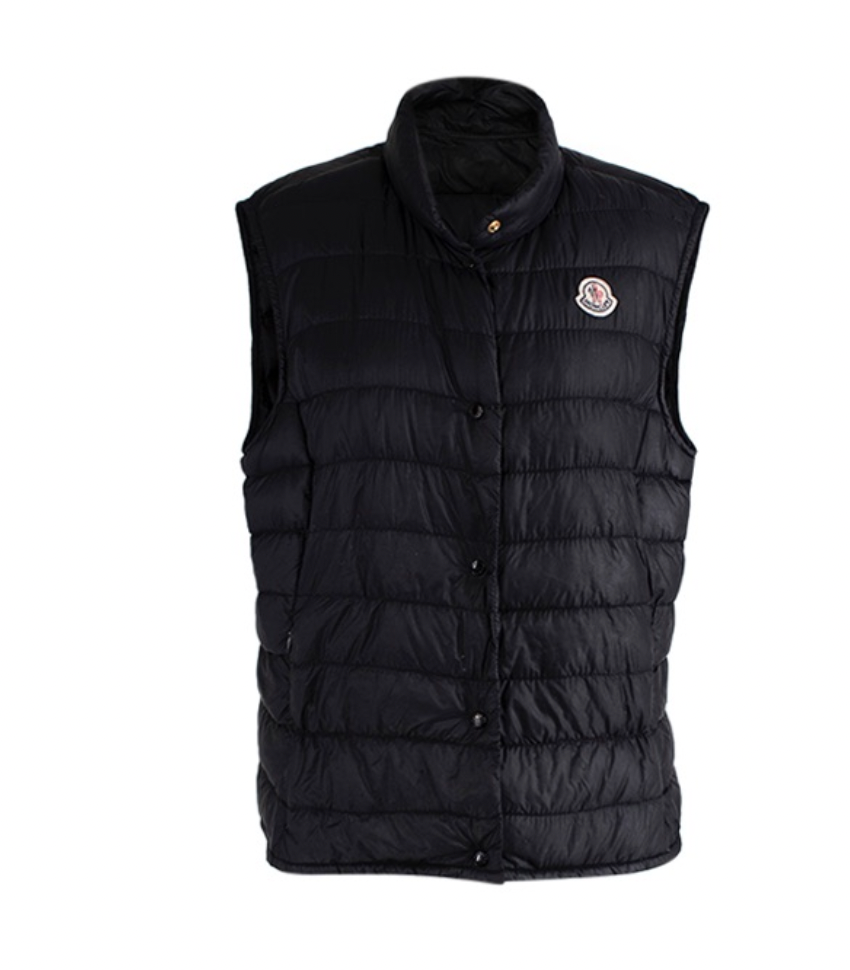 Moncler Black Liane Down Gilet