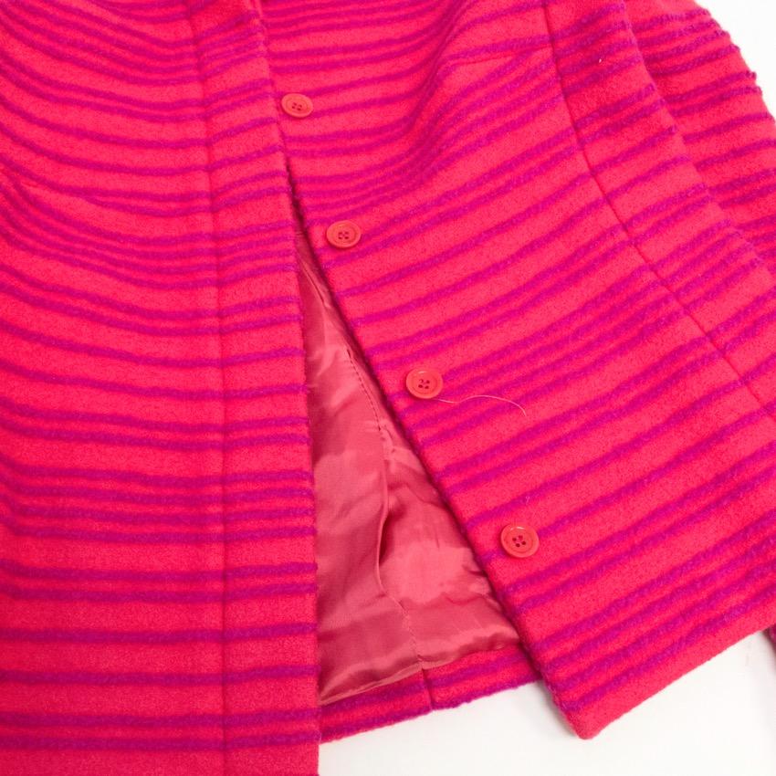 Guy Laroche Striped Wool Jacket