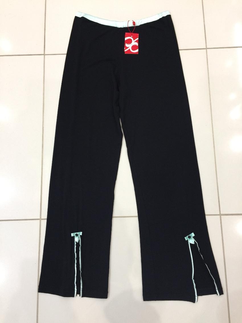 Cotton Club Couture Black & Mint Green Lounge Pyjama