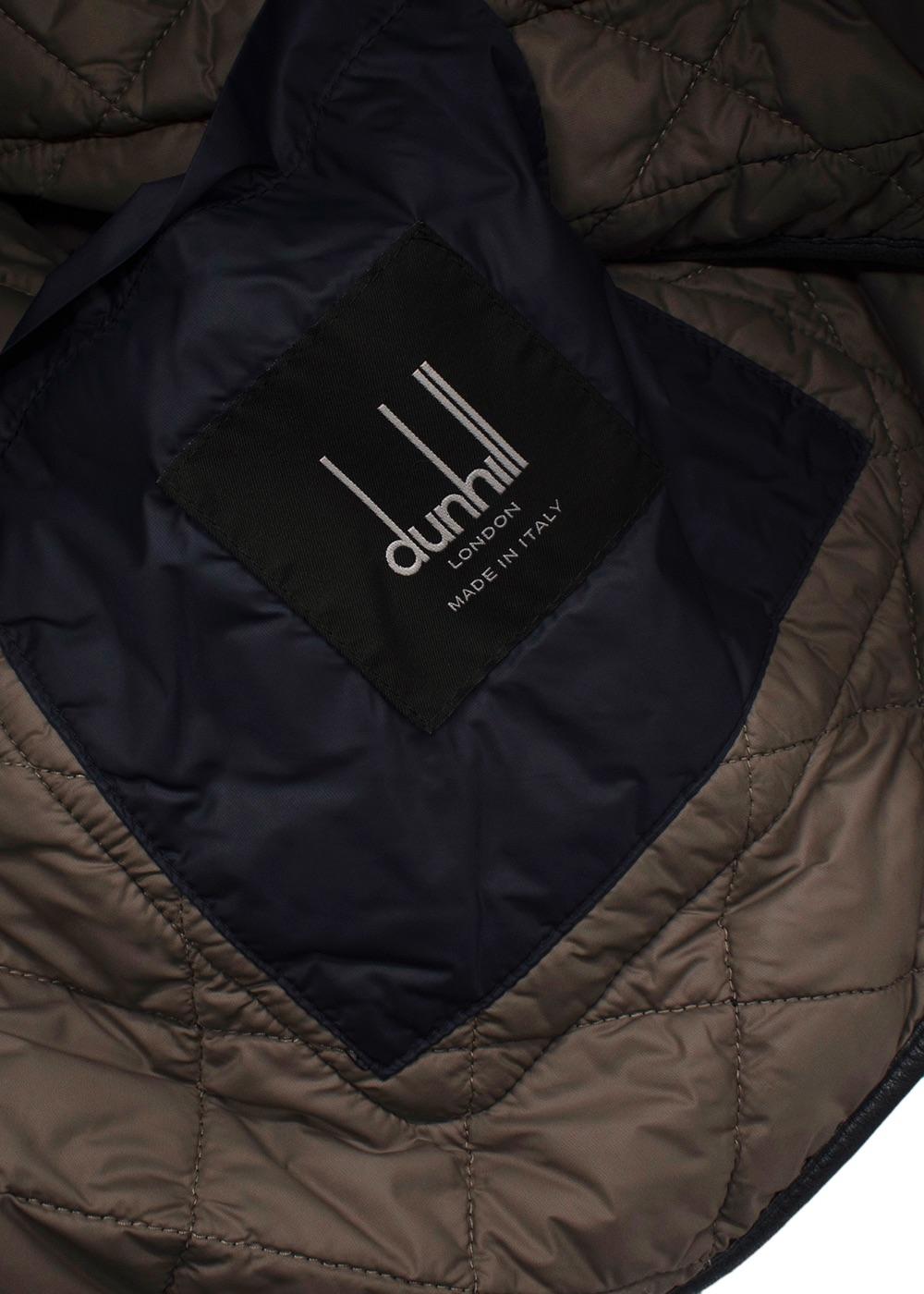 Dunhill Navy Quilted Jacket