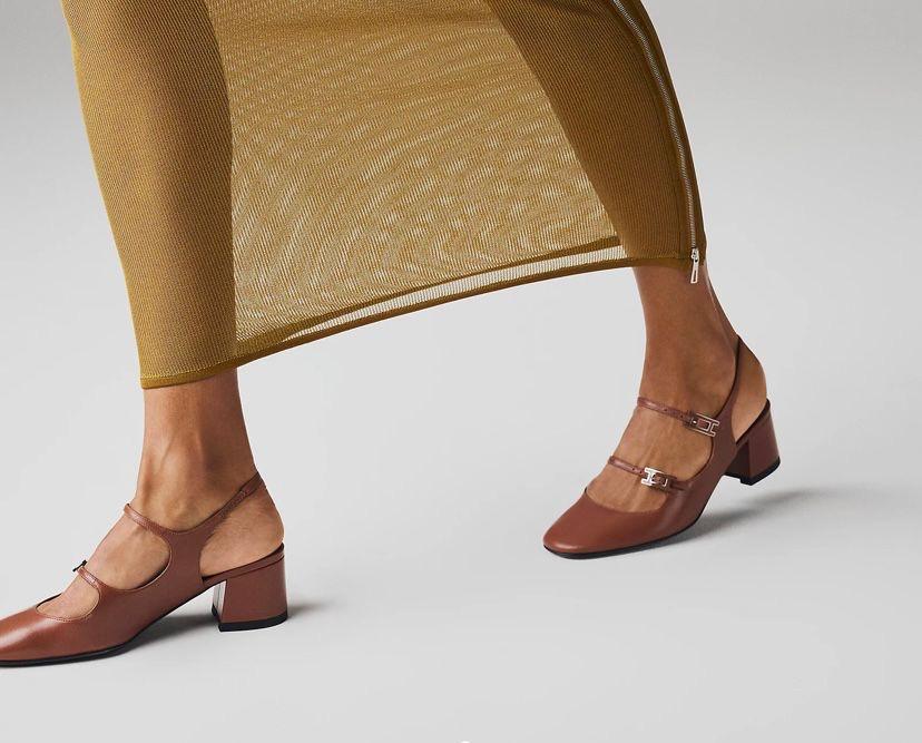 Hermes Tan Jackie Sandals