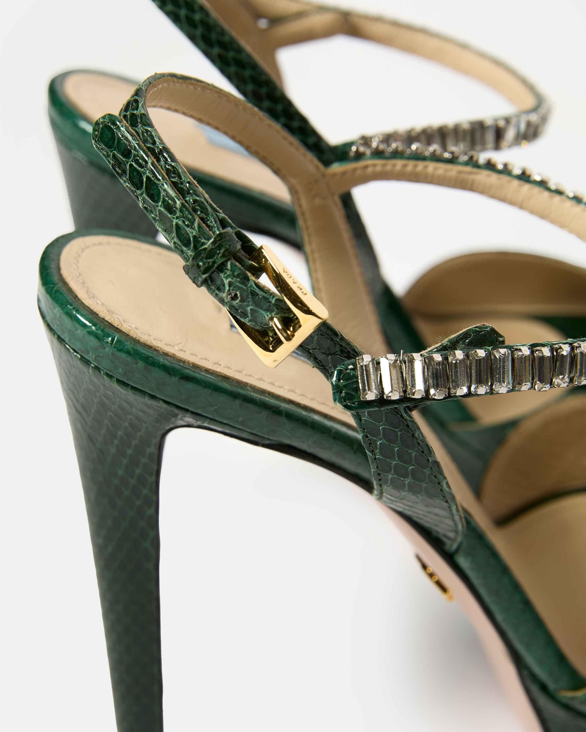 Prada Platform Sandals