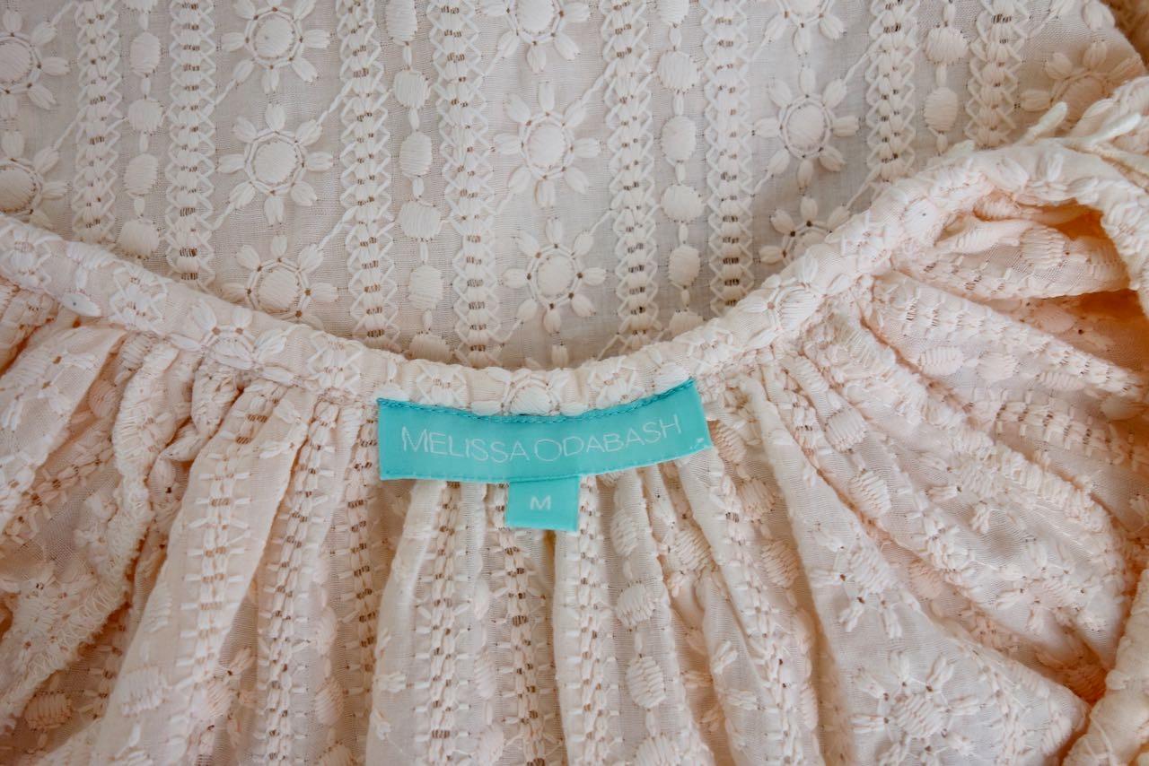Breezy Embroidered Beach Dress