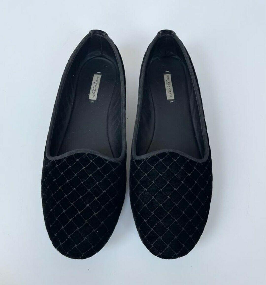 Quilted Velvet Gondoliera Flats