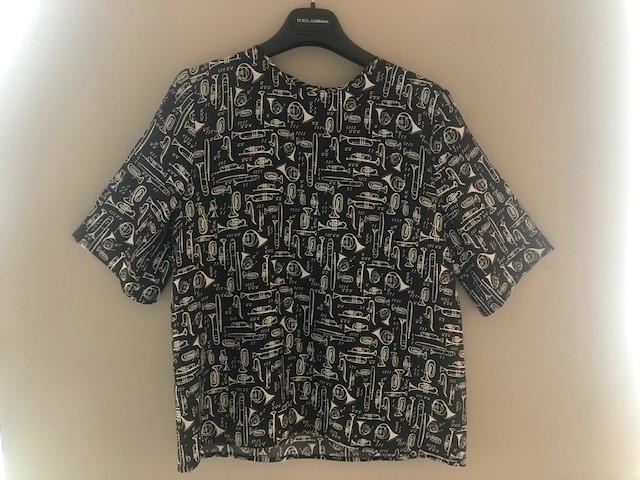 Dolce & Gabbana instrument print t-shirt