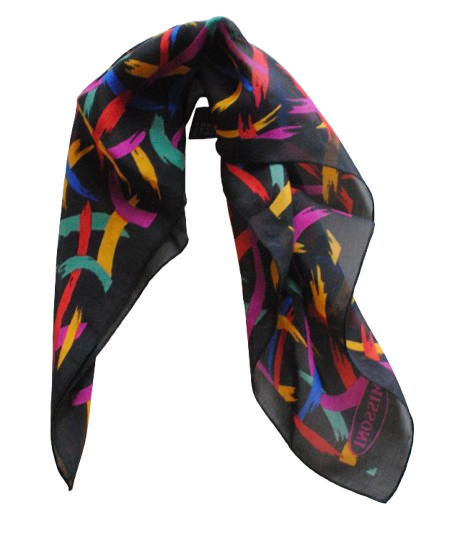 Missoni Multi Coloured Silk Scarf