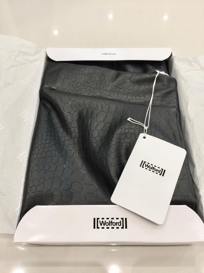 Wolford Bonnie Cocco Crocodile Faux-Leather Leggings