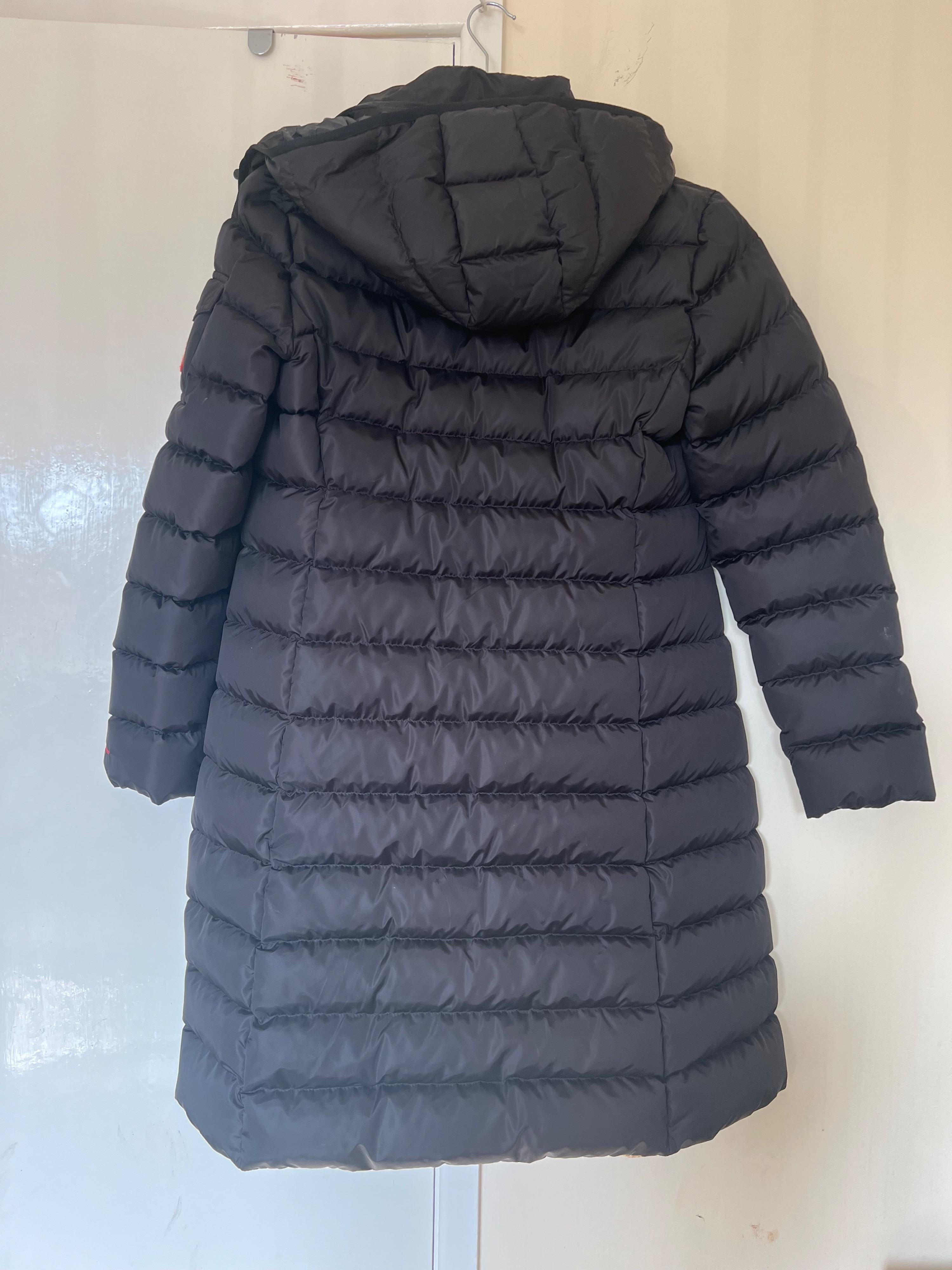 Moncler Black Long Coat