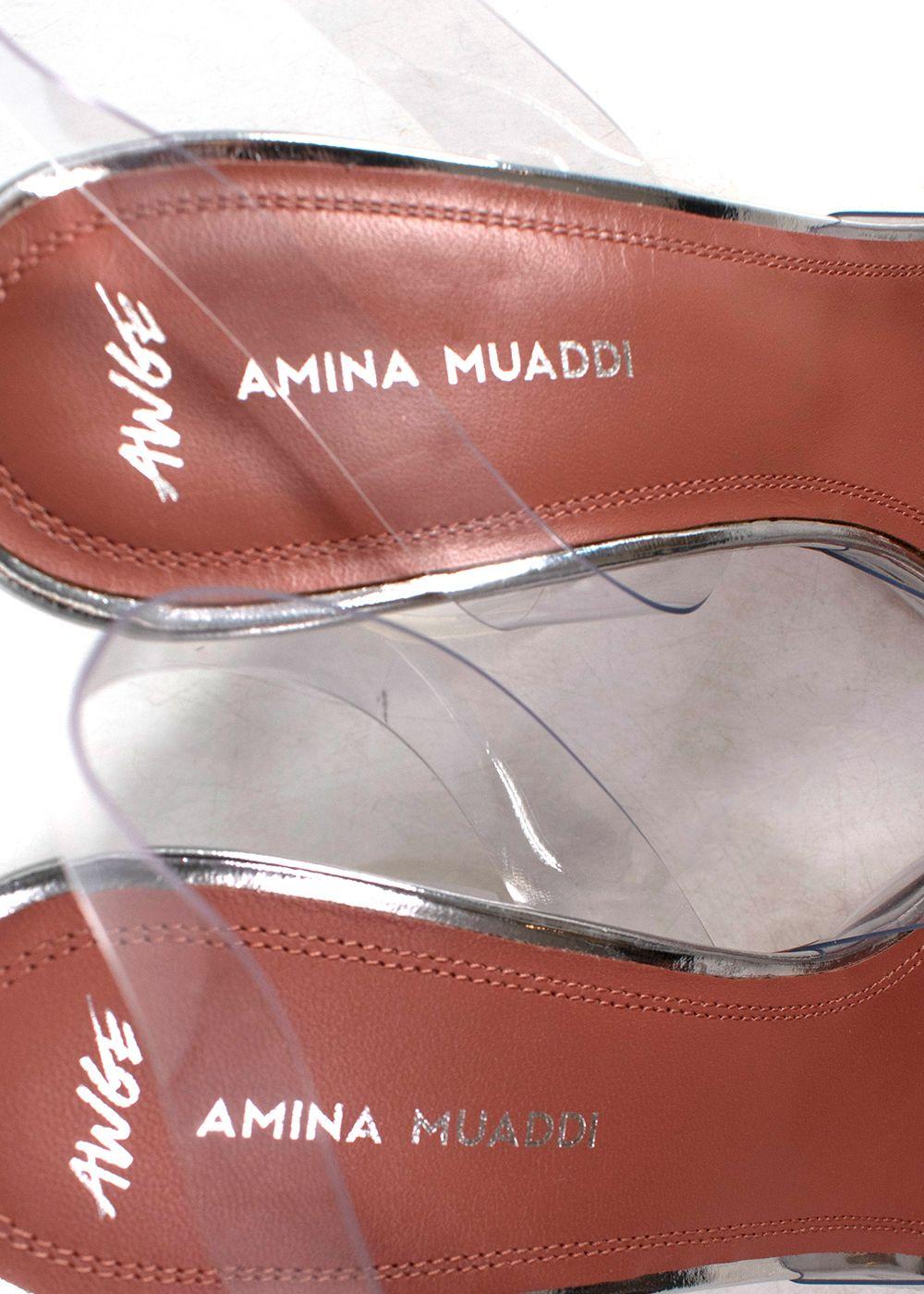Amina Muaddi x Awge Phoenix Crystal Embellished Butterfly Pumps