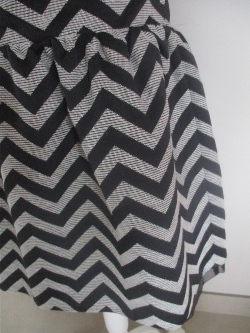 Armani Collezioni Chevron mini sheath dress