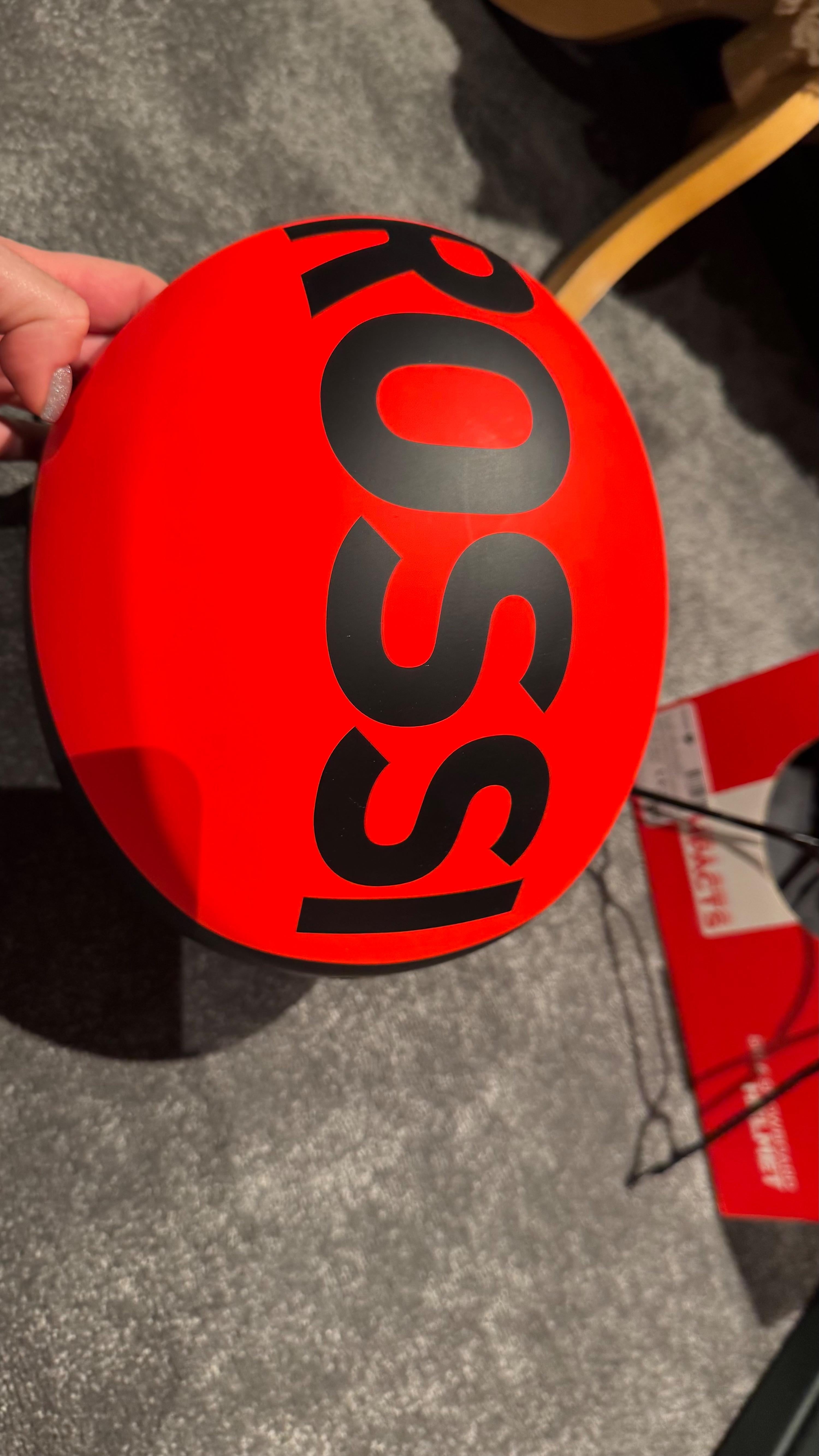 Rossignol Red Ski Helmet