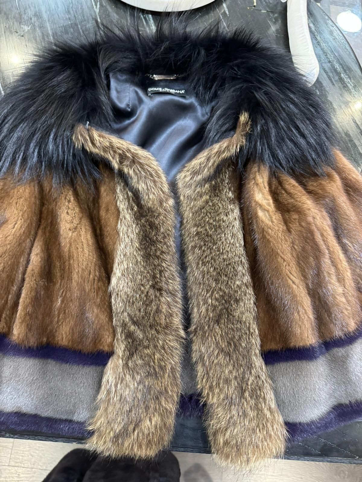 Dolce & Gabbana Mink Fur Coat