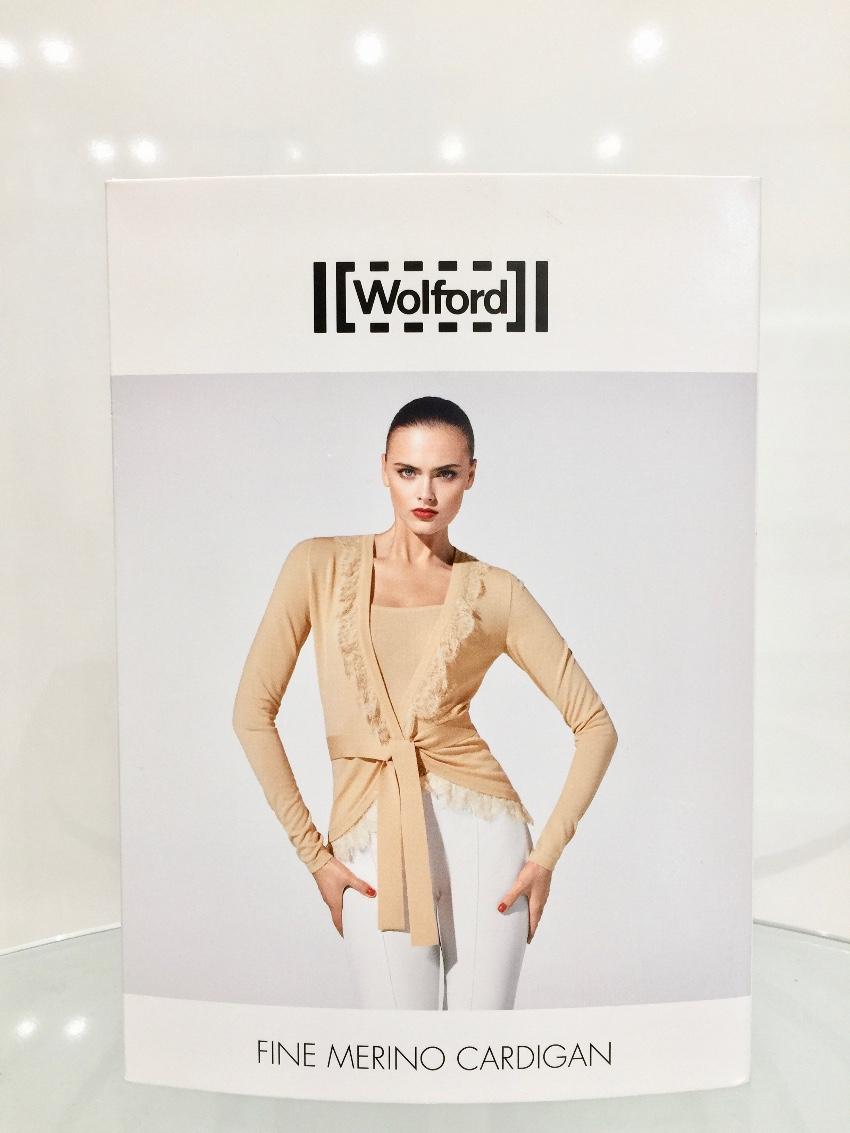 Wolford Fine Merino & Chantilly Lace Cardigan