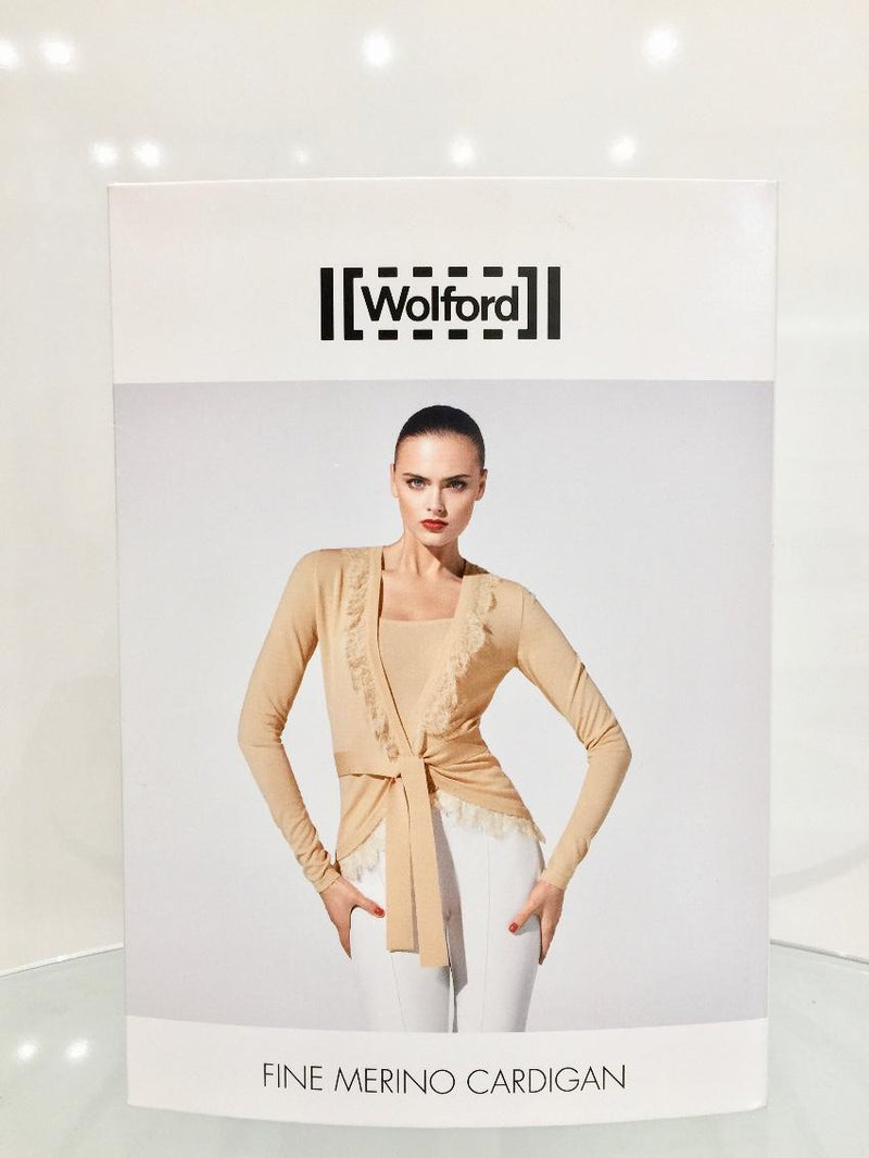 Wolford Fine Merino & Chantilly Lace Cardigan