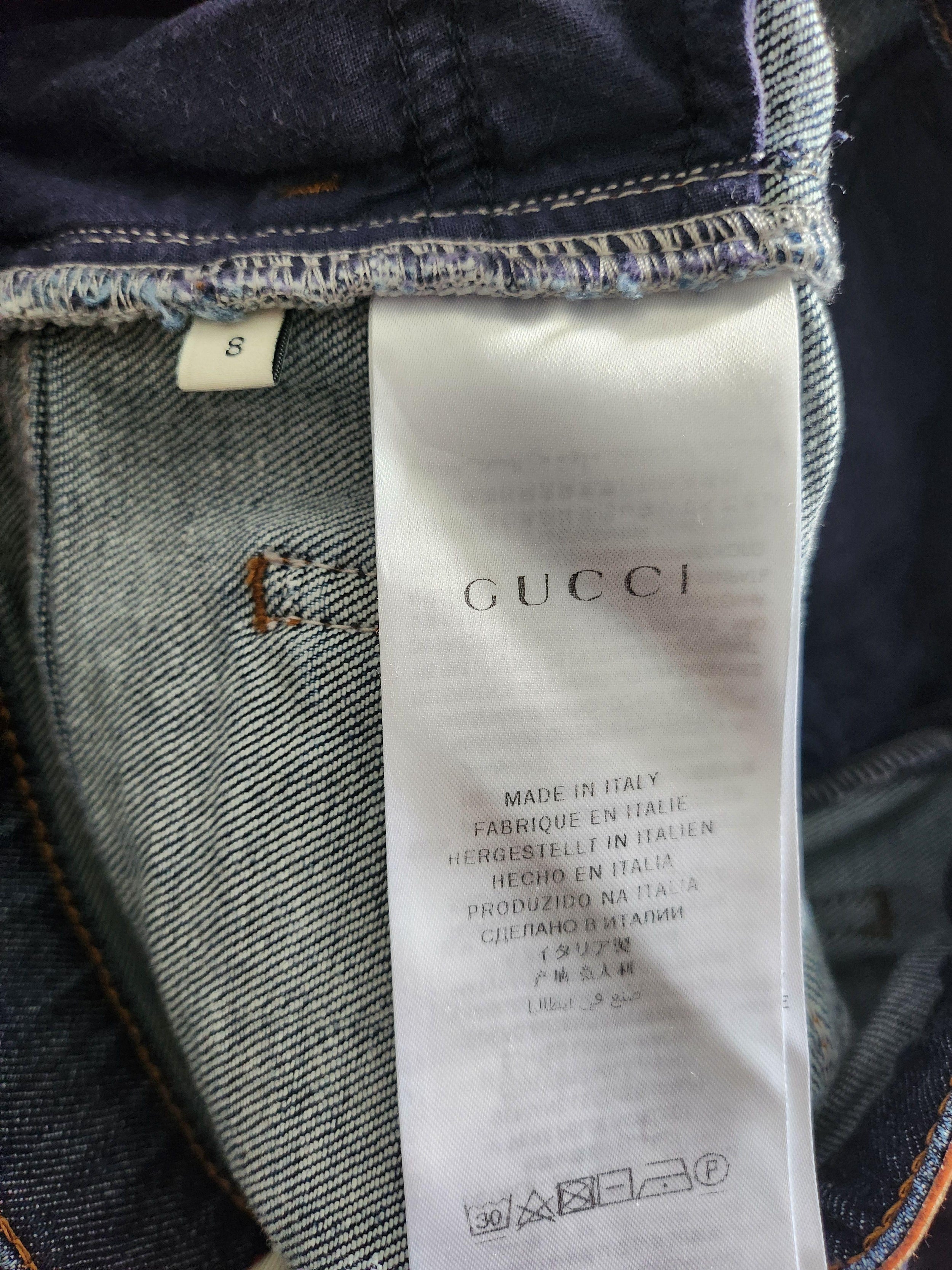 Gucci Applique Denim Jeans Age 8