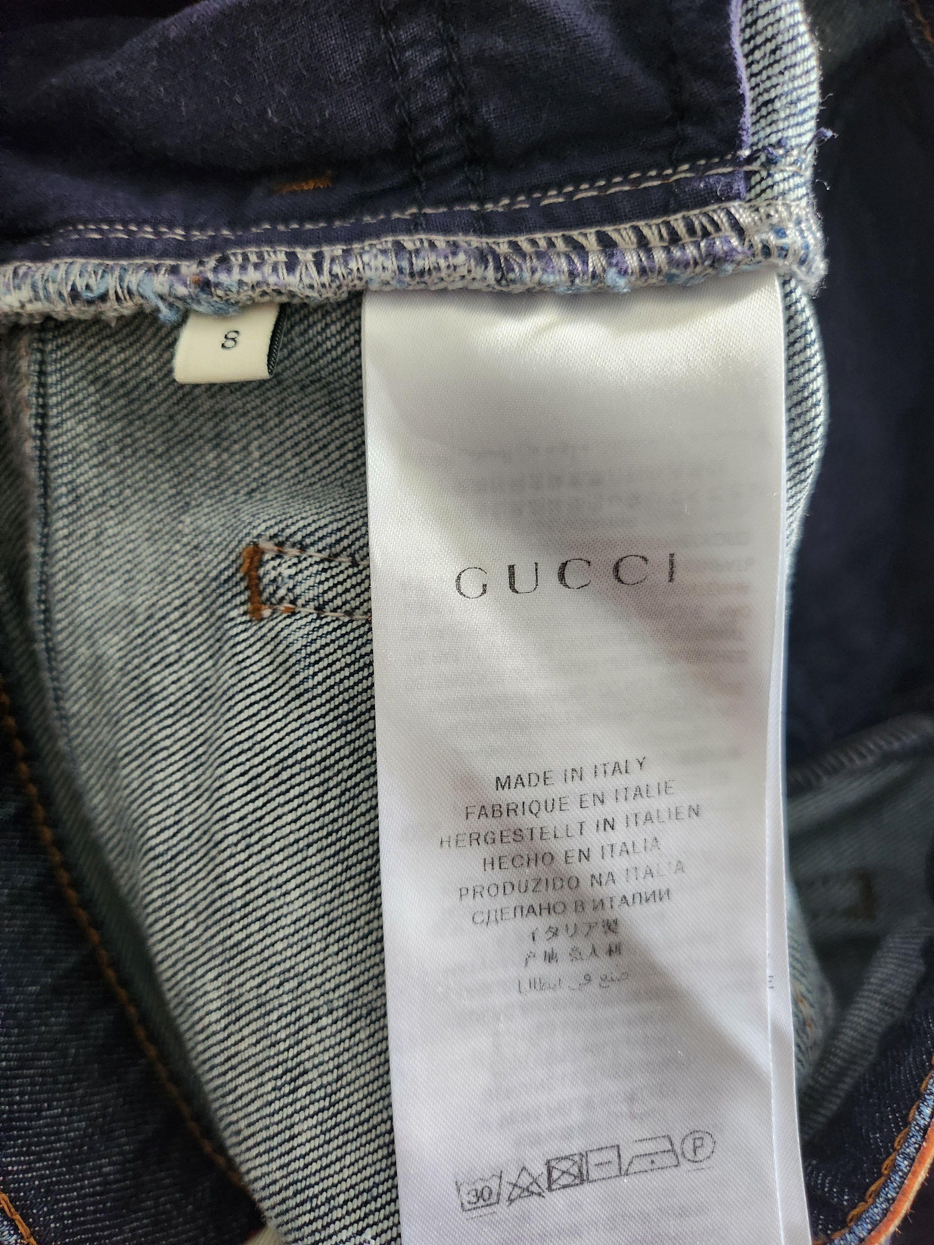 Gucci Applique Denim Jeans Age 8