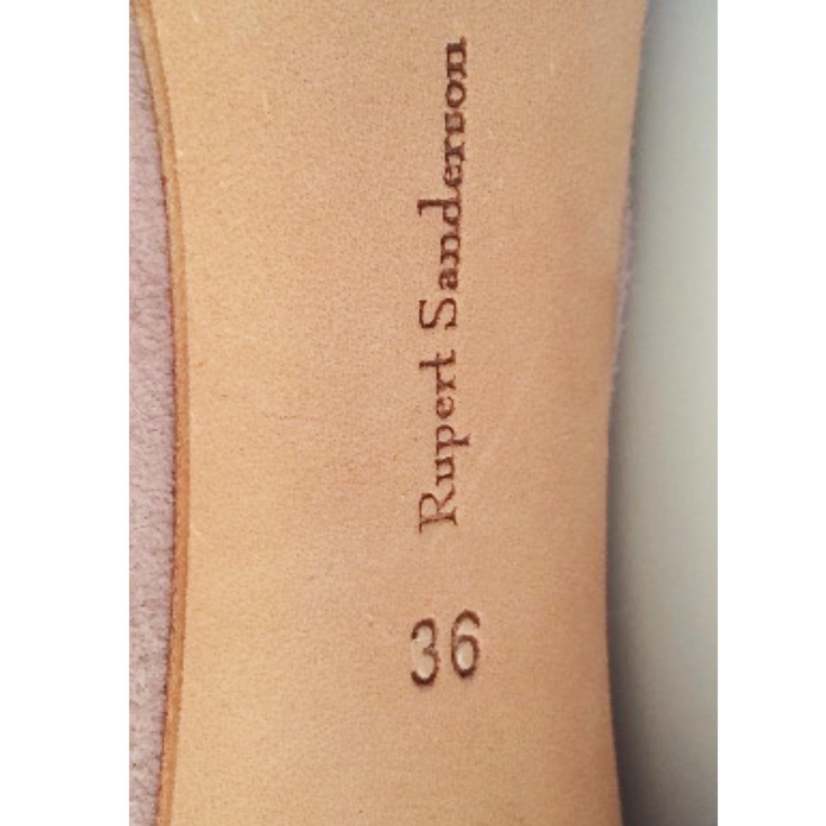 Rupert Sanderson Kit Kat Suede Ankle Boots